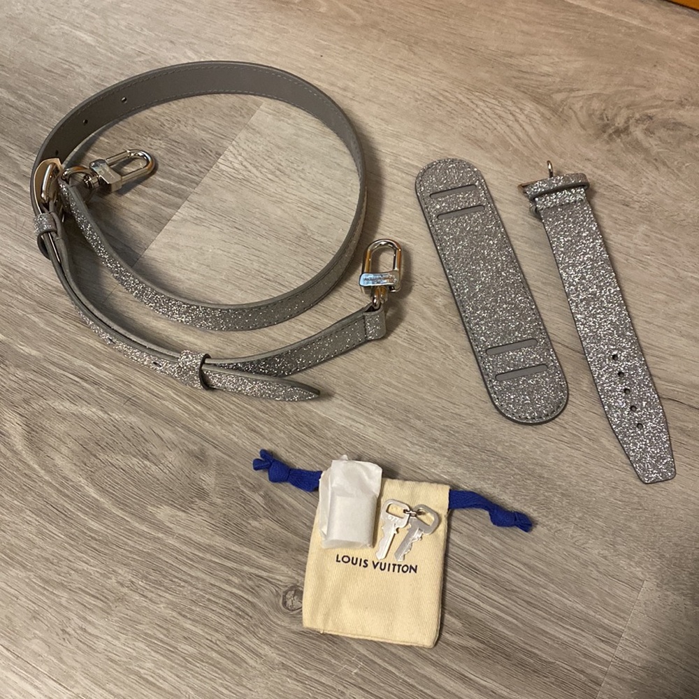 Louis Vuitton Glitter Damier Keepall Mens LV SS22 Runway by Virgil Abloh - Picture 13 of 17